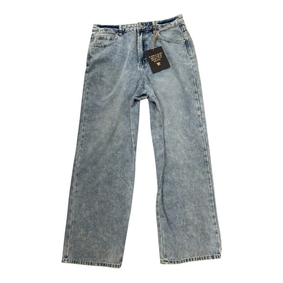 Indigo Rein Super High Rise Blue Jeans Dad Jean - Picture 1 of 6